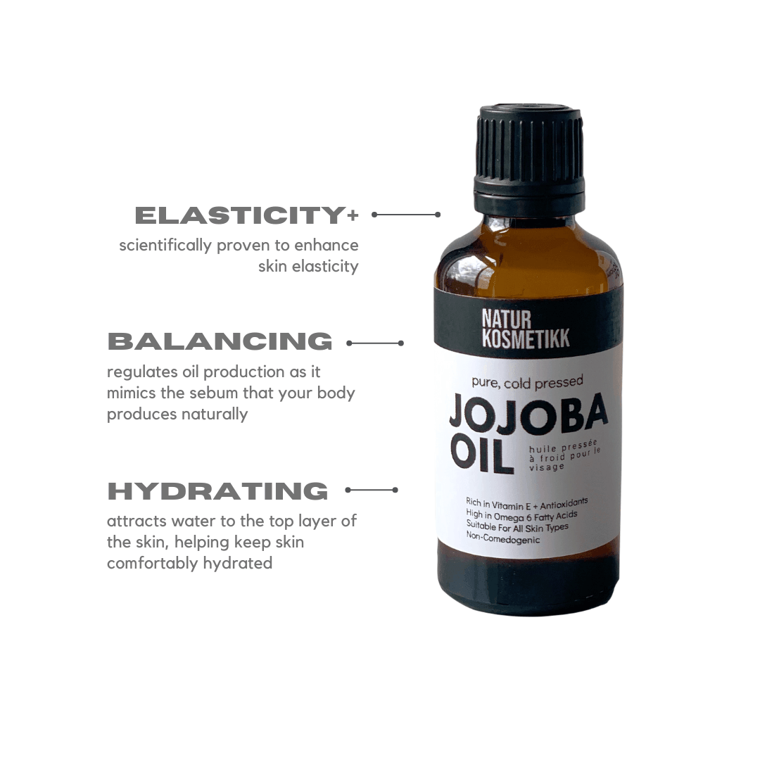 Pure, Cold Pressed Jojoba Oil - Natur Kosmetikk - naturkosmetikk.co.uk